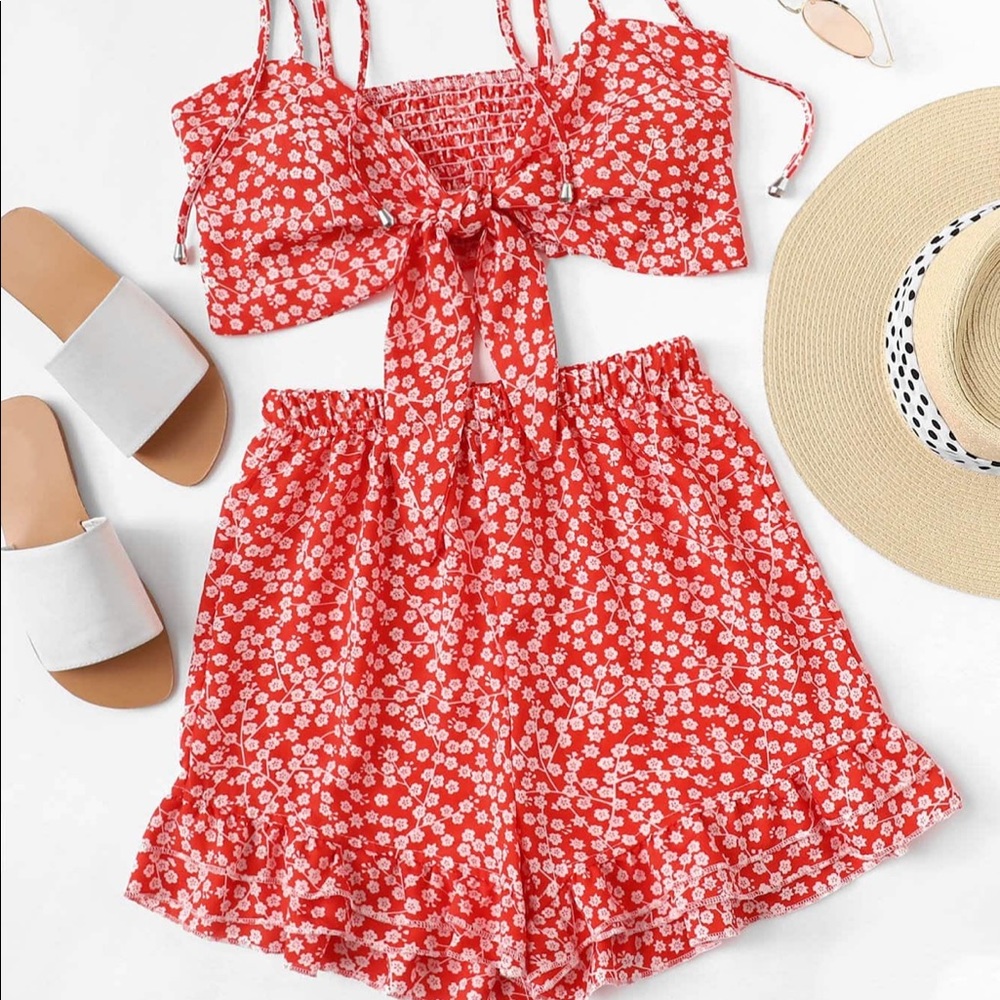 Red 2 piece set